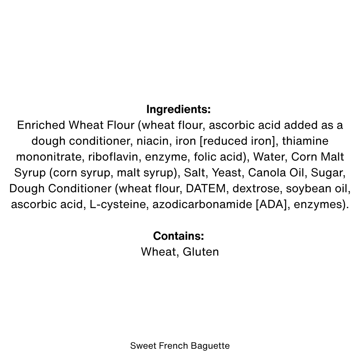 Sweet French Baguettes (3-Pack)